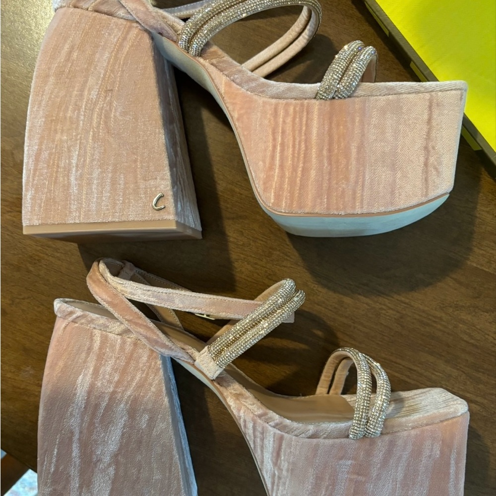 MilaJewel Sam Edelman Circus Ny ankle strap platform sandals. Extraordinary. - Picture 10 of 16
